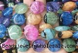 CIBS64 15 inches 20mm coin Agate gemstone beads wholesale CIBS64 15 inches 20mm coin Agate gemstone beads wholesale