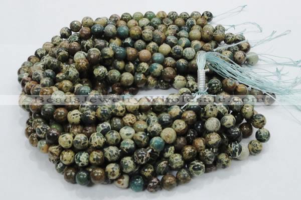 CIJ02 15.5 inches 10mm round impression jasper beads wholesale