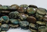 CIJ11 15.5 inches 8*10mm oval impression jasper beads wholesale