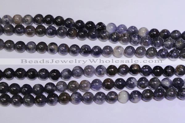 CIL02 15.5 inches 7mm round natural iolite gemstone beads