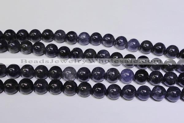 CIL24 15.5 inches 9mm round AA grade natural iolite gemstone beads