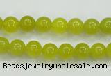 CKA04 15.5 inches 8mm round Korean jade gemstone beads