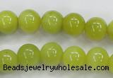 CKA06 15.5 inches 12mm round Korean jade gemstone beads