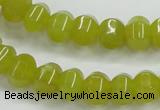 CKA14 15.5 inches 6*10mm rondelle Korean jade gemstone beads