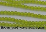 CKA201 15.5 inches 4mm round Korean jade gemstone beads