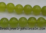 CKA204 15.5 inches 10mm round Korean jade gemstone beads