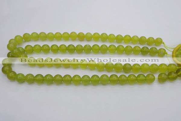 CKA204 15.5 inches 10mm round Korean jade gemstone beads