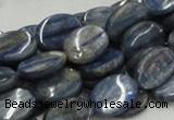 CKC09 16 inches 10*13mm flat oval natural kyanite beads wholesale