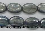 CKC207 15.5 inches 13*18mm oval natural kyanite beads wholesale