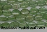 CKC266 15.5 inches 8*10mm oval natural green kyanite beads