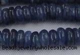 CKC503 15.5 inches 4*10mm rondelle natural Brazilian kyanite beads