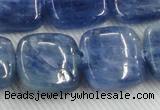CKC527 15.5 inches 20mm square natural Brazilian kyanite beads