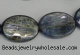 CKC56 15.5 inches 18*25mm oval natural kyanite beads wholesale