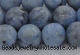 CKC706 15.5 inches 16mm faceted round imitation blue kyanite beads