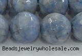 CKC708 15.5 inches 20mm faceted round imitation blue kyanite beads