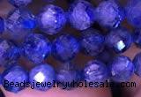 CKC732 15.5 inches 6mm faceted round kyanite gemstone beads