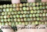 CKC761 15.5 inches 6mm round natural green kyanite beads