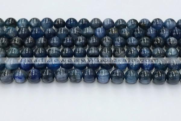 CKC770 15.5 inches 6mm round blue kyanite beads wholesale