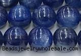 CKC779 15.5 inches 8mm round blue kyanite beads wholesale