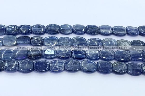 CKC824 15 inches 11*12mm - 12*13mm freeform blue kyanite beads