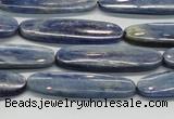 CKC94 15.5 inches 10*35mm oval natural kyanite gemstone beads