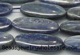 CKC95 15.5 inches 13*30mm oval natural kyanite gemstone beads