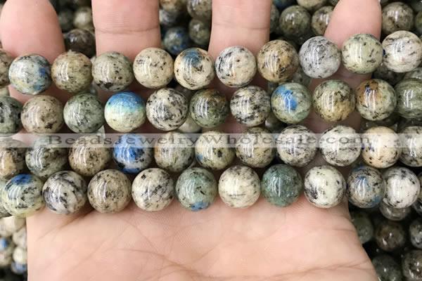 CKJ403 15.5 inches 10mm round k2 jasper beads wholesale