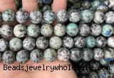 CKJ411 15.5 inches 12mm round k2 jasper beads wholesale