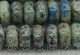 CKJ436 15.5 inches 5*8mm - 5*9mm rondelle natural k2 jasper beads