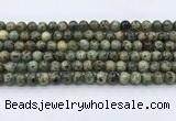 CKJ463 15.5 inches 6mm round natural k2 jasper beads wholesale