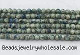 CKJ470 15.5 inches 6mm round natural k2 jasper beads wholesale