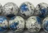 CKJ483 15.5 inches 10mm round natural k2 jasper beads