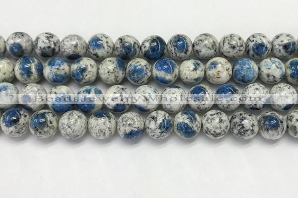 CKJ483 15.5 inches 10mm round natural k2 jasper beads