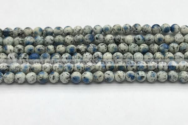 CKJ501 15.5 inches 6mm round natural k2 jasper gemstone beads