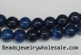 CKU102 15.5 inches 8mm round dyed kunzite beads wholesale