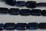 CKU122 15.5 inches 8*12mm rectangle dyed kunzite beads wholesale