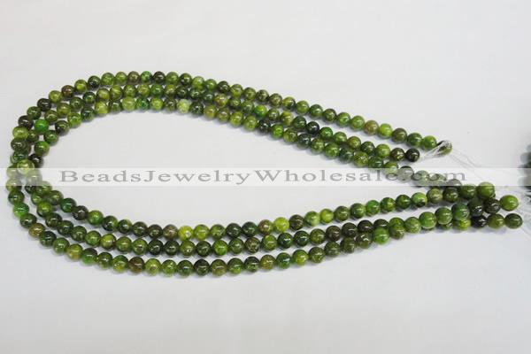 CKU142 15.5 inches 6mm round dyed kunzite beads wholesale