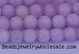 CKU261 15.5 inches 6mm round natural pink kunzite beads