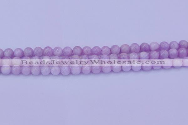 CKU262 15.5 inches 8mm round natural pink kunzite beads