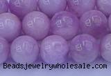 CKU264 15.5 inches 12mm round natural pink kunzite beads