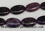 CKU40 15.5 inches 12*20mm oval purple kunzite beads wholesale