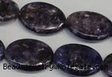 CKU42 15.5 inches 18*25mm oval purple kunzite beads wholesale