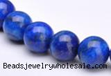 CLA22 round 6mm blue lapis lazuli gemstone beads wholesale