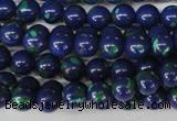 CLA401 15.5 inches 6mm round synthetic lapis lazuli beads