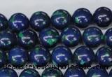 CLA403 15.5 inches 10mm round synthetic lapis lazuli beads