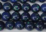 CLA404 15.5 inches 12mm round synthetic lapis lazuli beads