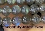 CLB1015 15.5 inches 5mm round labradorite gemstone beads