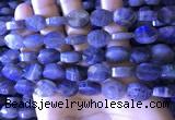 CLB1027 15.5 inches 10*14mm faceted oval labradorite gemstone beads