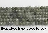 CLB1076 15.5 inches 8mm faceted round labradorite beads