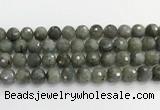 CLB1078 15.5 inches 12mm faceted round labradorite beads